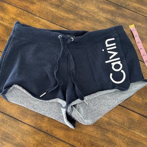 Calvin Klein Pants - Calvin Klein Performance Shorts M blue white pant